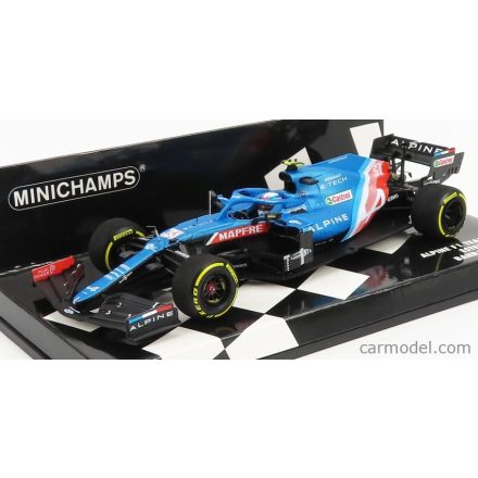 Minichamps RENAULT F1 A521 RENAULT E-TECH 20B TEAM ALPINE N 31 BAHRAIN GP 2021 ESTEBAN OCON