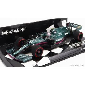   MINICHAMPS - ASTON MARTIN - F1 AMR21 MERCEDES M12 EQ POWER+ TEAM COGNIZANT FORMULA ONE N 5 2nd AZERBAIJAN GP 2021 SEBASTIAN VETTEL