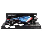 Minichamps RENAULT F1 A521 RENAULT E-TECH 20B TEAM ALPINE N 14 4th HUNGARY GP 2021 FERNANDO ALONSO