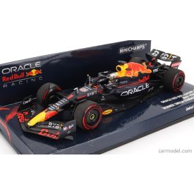   Minichamps RED BULL F1 RB18 TEAM ORACLE RED BULL RACING N 1 WORLD CHAMPION WINNER EMILIA ROMAGNA ITALY GP 2022 MAX VERSTAPPEN