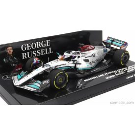   Minichamps MERCEDES F1 W13E TEAM MERCEDES-AMG PETRONAS F1 N 63 3rd MIAMI GP 2022 GEORGE RUSSEL
