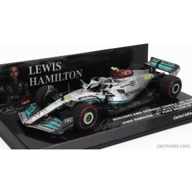   Minichamps MERCEDES F1 W13E TEAM MERCEDES-AMG PETRONAS F1 N 44 3rd SILVERSTONE BRITISH GP 2022 LEWIS HAMILTON