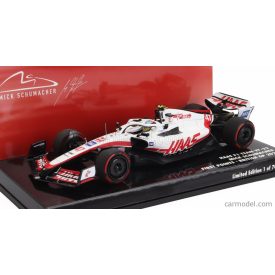  MINICHAMPS HAAS F1 VF-22 FERRARI TEAM HAAS N 47 8th (first points) SILVERSTONE BRITISH GP 2022 MICK SCHUMACHER