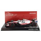 MINICHAMPS HAAS F1 VF-22 FERRARI TEAM HAAS N 47 8th (first points) SILVERSTONE BRITISH GP 2022 MICK SCHUMACHER