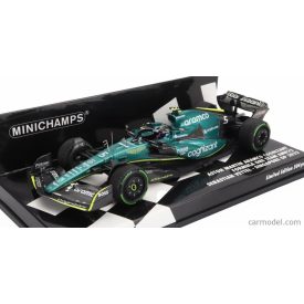   Minichamps ASTON MARTIN F1 AMR22 TEAM ARAMCO COGNIZART N 5 8th SINGAPORE GP 2022 SEBASTIAN VETTEL
