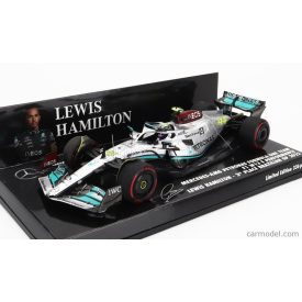   Minichamps MERCEDES F1 W13E TEAM MERCEDES-AMG PETRONAS F1 N 44 2nd BRAZILIAN GP 2022 LEWIS HAMILTON