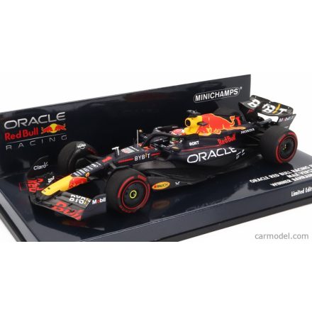 Minichamps RED BULL F1 RB19 TEAM ORACLE RED BULL RACING N 1 WORLD CHAMPION SEASON 2023 MAX VERSTAPPEN