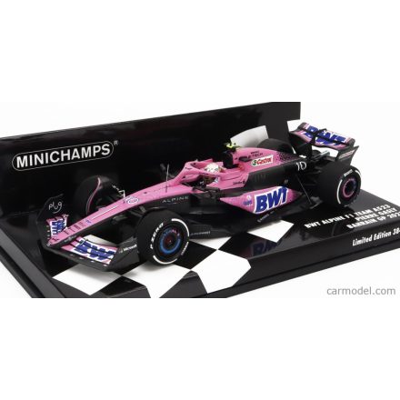 Minichamps RENAULT F1 A523 TEAM BWT ALPINE N 10 SEASON 2023 PIERRE GASLY