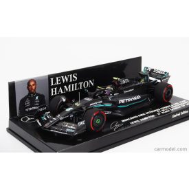  Minichamps MERCEDES F1 W14 TEAM MERCEDES-AMG PETRONAS FORMULA ONE N 44 2nd SPAIN GP 2023 LEWIS HAMILTON