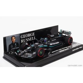   Minichamps MERCEDES F1 W14 TEAM MERCEDES-AMG PETRONAS FORMULA ONE N 63 3rd SPAIN GP 2023 GEORGE RUSSELL