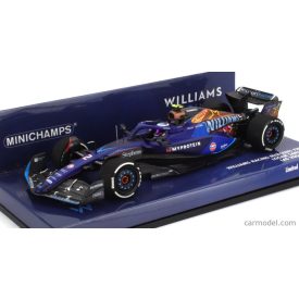  Minichamps Williams F1 FW45 TEAM WILLIAMS RACING GULF N 2 LAS VEGAS USA GP 2023 LOGAN SARGEANT