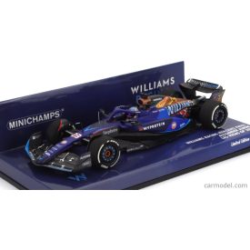   Minichamps Williams F1 FW45 TEAM WILLIAMS RACING GULF N 23 LAS VEGAS USA GP 2023 ALEXANDER ALBON