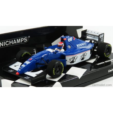 Minichamps LIGIER F1 RENAULT JS39B N 25 SEASON 1994 E.BERNARD