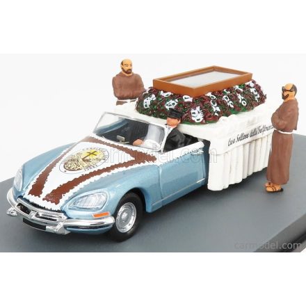 RIO MODELS CITROEN DIORAMA - DS SPECIAL 1968 - FUNERALE DI PADRE PIO 1968 - HEARSE - FUNERAL CAR - WITH FIGURES