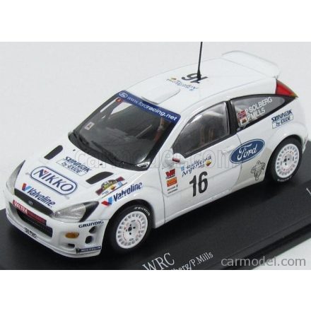 Minichamps Ford FOCUS WRC N 16 RALLY ARGENTINA 2000 P.SOLBERG - P.MILLS