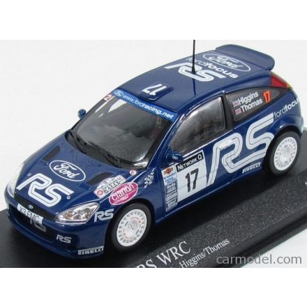 Minichamps Ford FOCUS RS WRC N 17 RALLY RAC LOMBARD 2001 HIGGINS - THOMAS