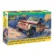Zvezda Soviet Military Off Road Vehicle UAZ-469 makett