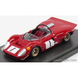   MG MODEL FERRARI 412P SPIDER ch.0854 N 1 SOLITUDERENNEN HOCKENHEIM 1969 D.PIPER