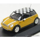 Minichamps MINI ONE 2001 WITH CHEQUERED ROOF FLAG
