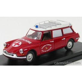   RIO MODELS CITROEN ID19 BREAK AMBULANCE SAPEURS POMPIERS VILLE DE CAVALAIRE 1960