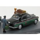RIO MODELS ALFA ROMEO SET TAXI PIAZZA SAN PIETRO ROMA 1959 - 1900 TAXI - FIAT 1100 TV WITH 3 FIGURES