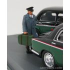 RIO MODELS ALFA ROMEO SET TAXI PIAZZA SAN PIETRO ROMA 1959 - 1900 TAXI - FIAT 1100 TV WITH 3 FIGURES