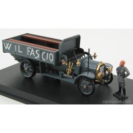   RIO MODELS FIAT 18BL TRUCK - W IL FASCIO - LA MARCIA SU ROMA 22 OTTOBRE 1922 WITH FIGURES (MUSSOLINI)