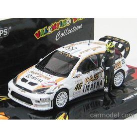   Minichamps Ford FOCUS RS WRC N 46 WINNER RALLY MONZA 2006 VALENTINO ROSSI + FIGURE