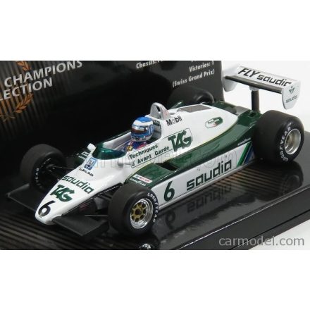 Minichamps Williams F1 FW08 TEAM FORD N 6 KEKE ROSBERG SEASON 1982 WORLD CHAMPION