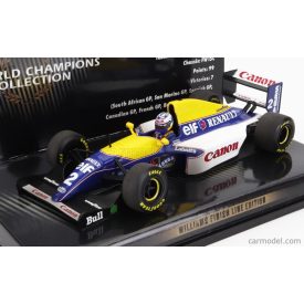   Minichamps Williams F1 RENAULT FW15 N 2 WORLD CHAMPION DIRTY VERSION SEASON 1993 ALAIN PROST
