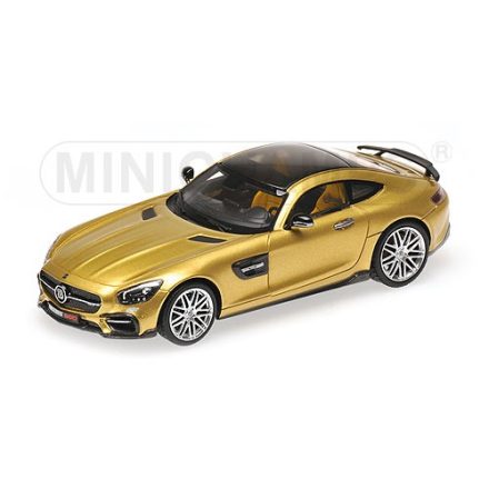 Minichamps BRABUS 600 AUF BASIS MERCEDES-BENZ AMG GTS - 2016 - GOLD