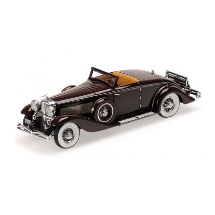 Minichamps DUESENBERG MODEL J TORPEDO CONVERTIBLE COUPE - 1929 - DARK RED