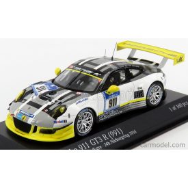   Minichamps PORSCHE 911 991 GT3 R TEAM MANTHEY RACING N 911 24h NURBURGRING 2016 N.TANDY - E.BAMBER - P.PILET - K.ESTRE