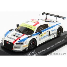   Minichamps AUDI  R8 LMS TEAM HCB RUTRONI RACING N 12 FIA WORLD GT CUP MACAU 2017 PLENTZ