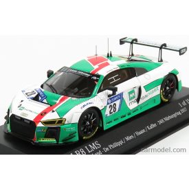  Minichamps AUDI  R8 LMS AUDI SPORT TEAM N 28 24h NURBURGRING 2017 DE PHILLIPPI - MIES - HAASE - KAFFER