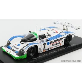   SPARK-MODEL PORSCHE 962C N 7 WINNER 24h DAYTONA 1991 H.PESCAROLO - H.HAYWOOD - F.JELINSKI - B.WOLLEK