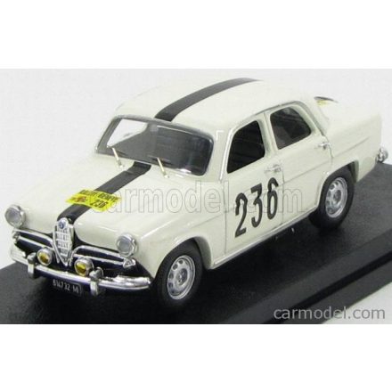 RIO MODELS ALFA ROMEO GIULIETTA T.I. N 236 RALLY GINEVRA 1963 A.CAVALLARI