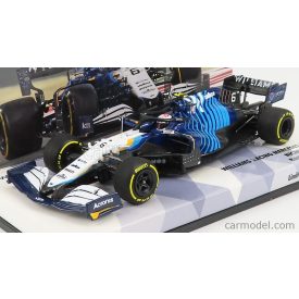   Minichamps Williams F1 FW43B MERCEDES M12 EQ POWER+ TEAM WILLIAMS RACING N 6 BAHRAIN GP 2021 NICHOLAS LATIFI