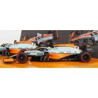 Minichamps McLAREN F1 SET 2X MCL35L MERCEDES M12 EQ POWER+ TEAM MCLAREN N 3 MONACO GP 2021 DANIEL RICCIARDO + N 4 3rd MONACO GP 2021 LANDO NORRIS
