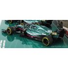 Minichamps ASTON MARTIN  SET F1 2X AMR21 MERCEDES M12 EQ POWER+ TEAM COGNIZANT FORMULA ONE N 5 SEASON 2021 SEBASTIAN VETTEL + N 18 2021 LANCE STROLL