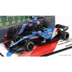   Minichamps RENAULT F1 A521 RENAULT E-TECH 20B TEAM ALPINE N 31 WINNER HUNGARY GP 2021 ESTEBAN OCON