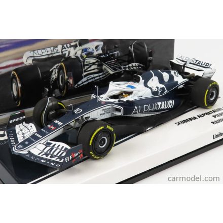 Minichamps ALPHA F1 AT03 HONDA TEAM ALPHA TAURI N 10 BAHRAIN GP 2022 PIERRE GASLY