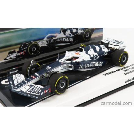 Minichamps ALPHA F1 AT03 HONDA TEAM ALPHA TAURI N 22 8th BAHRAIN GP 2022 YUKI TSUNODA