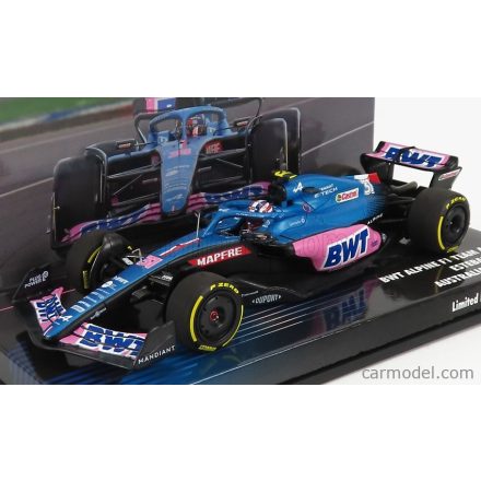 Minichamps RENAULT F1 A522 TEAM ALPINE BWT N 31 AUSTRALIAN GP 2022 ESTEBAN OCON