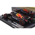 Minichamps RED BULL F1 RB18 TEAM ORACLE RED BULL RACING N 1 WORLD CHAMPION WINNER HUNGARIAN GP 2022 MAX VERSTAPPEN