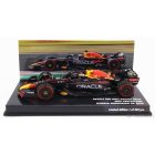 Minichamps RED BULL F1 RB18 TEAM ORACLE RED BULL RACING N 1 WORLD CHAMPION WINNER HUNGARIAN GP 2022 MAX VERSTAPPEN
