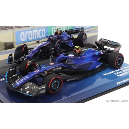 Minichamps Williams F1 FW45 TEAM WILLIAMS RACING N 2 BAHRAIN GP 2023 LOGAN SARGEANT