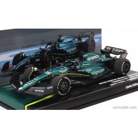   Minichamps ASTON MARTIN F1 AMR23 TEAM ARAMCO COGNIZANT N 18 6th BAHRAIN GP 2023 LANCE STROLL