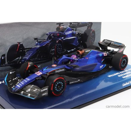 Minichamps Williams F1 FW45 TEAM WILLIAMS RACING N 23 10th BAHRAIN GP 2023 ALEXANDER ALBON