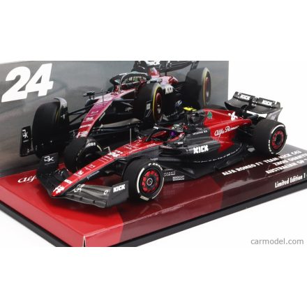 Minichamps ALFA ROMEO F1 C43 TEAM KICK N 24 AUSTRALIAN GP 2023 GUANYU ZHOU